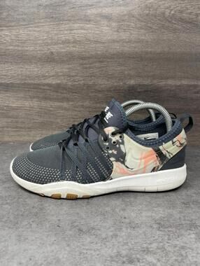 Nike Free TR 7 Anthracite Marble Sneakers Womens Size 8.5 Athletic Trainer